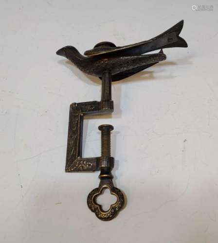 Victorian Brass Sewing Bird Pin Cushion