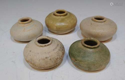 (5) Vietnamese Shipwreck Ceramic Jarlets