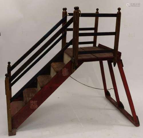 Folding Steps Prop for Dog Circus Act