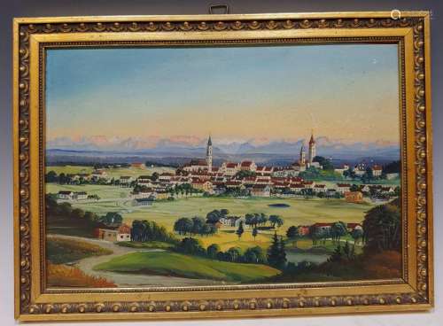 German Landscape Painting Grand Tour 1889
