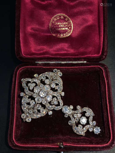 VICTORIA DIAMOND BROOCH