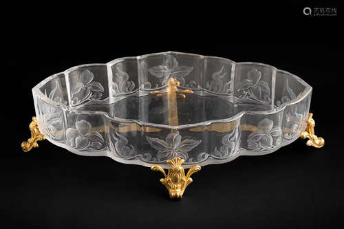 BACCARAT CRYSTAL PLATE