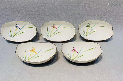 JAPANESE ROYAL PLATE SET