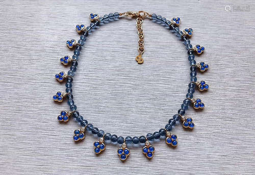 DIOR RARE BLUE NECKLACE