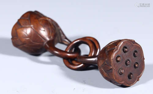 HUANGYANG WOOD LOTUS ORNAMENT