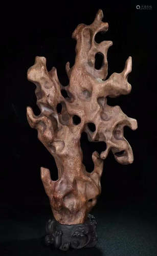 OLD CHENXIANG WOOD ORNAMENT