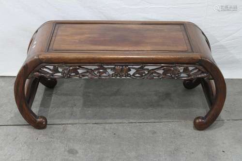 [CHINESE]A 20TH CENTURY PERIOD STYLED WOOD MADE TABLE WITH BEAUTIFUL DECORATION L:34.5