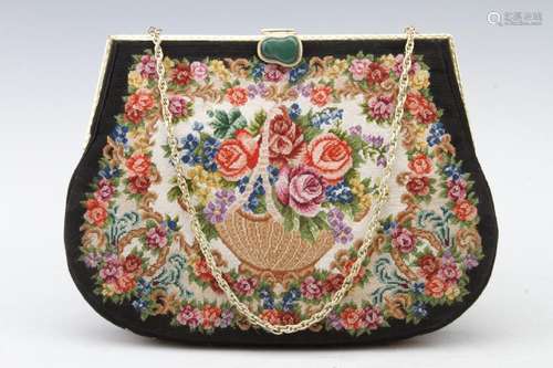 [CHINESE]A KNITTING FLOWER HAND BAG L:8.2