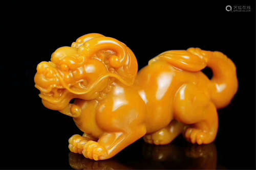 CHINESE TIANHUANG STONE BEAST SEAL