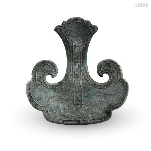 CHINESE ANCIENT BRONZE CLOUD WARRING PERIOD