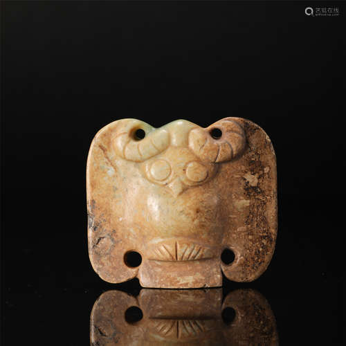 CHINESE ANCIENT JADE EAGLE HONGSHAN PERIODE