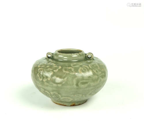 龍泉窯青瓷罐