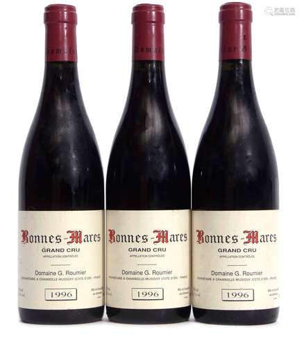 Bonne-Marres Grand Cru (G Roumier) 1996, 3 bottles