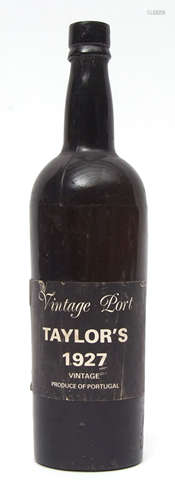 Taylor's vintage Port, 1927, 1 bottle