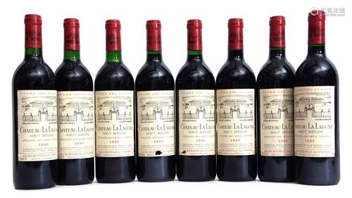 Chateau la Lagune Grand Cru Classe 1989, 8 bottles