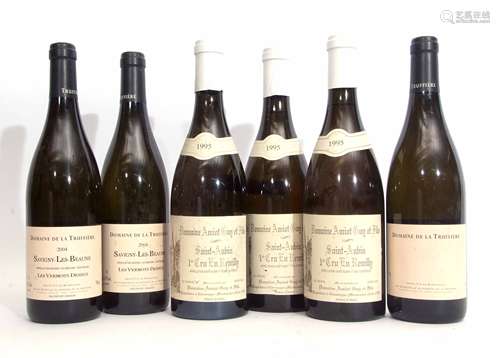 Domain Amiot Quy et Fils St Aubin Premier Cru en Remilly 1995 (3), Domain de la Truffiere Savigny