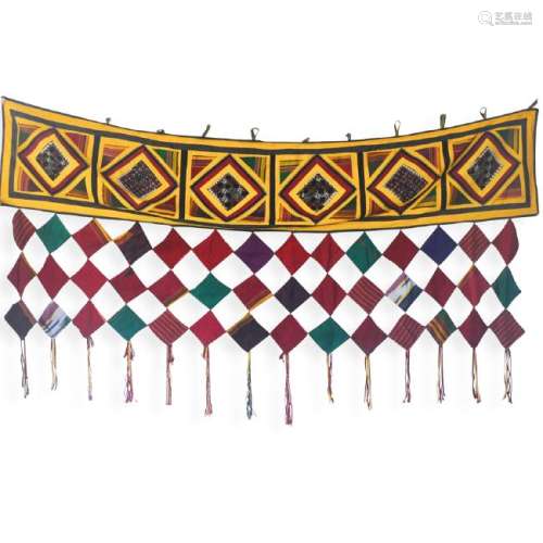 Turkoman Patchwork Textile Tapestry