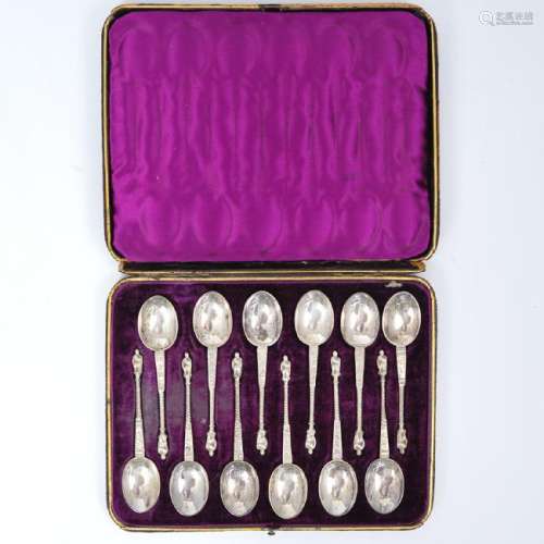 (12 Pc) Set of Sterling Silver Teaspoons