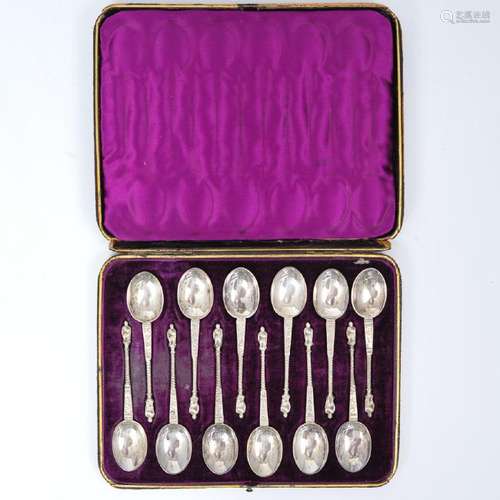 (12 Pc) Set of Sterling Silver Teaspoons