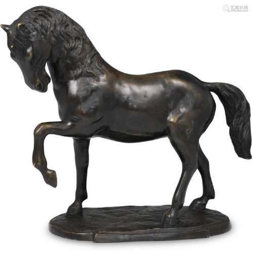 Bronze Equestrian Horse Statue