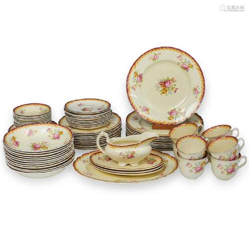 (82 Pc) Set of Royal Staffordshire Pottery Table