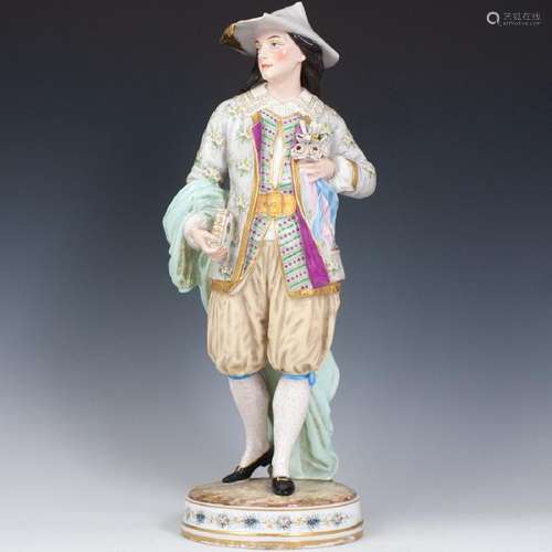 Antique French Porcelain Figure