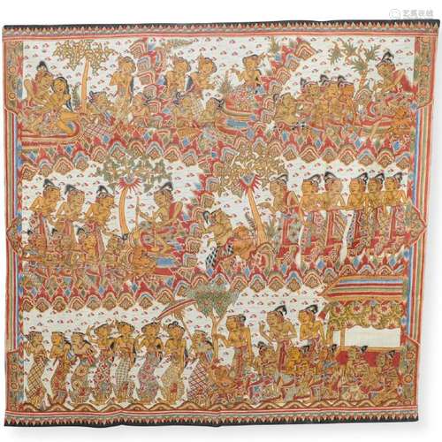 Antique Balinese Kamasan Painting