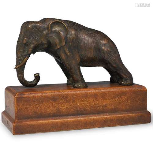 Bronze Elephant Statue