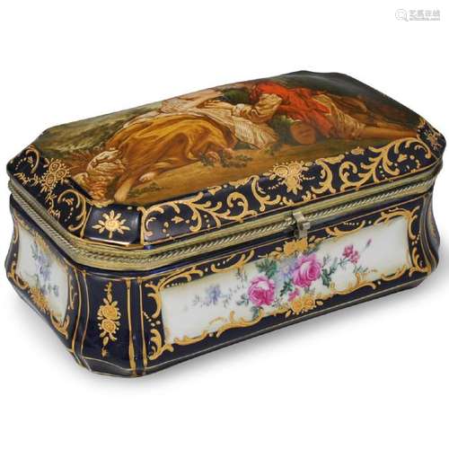 Reinhold Schlegelmilch Porcelain Jewelry Box