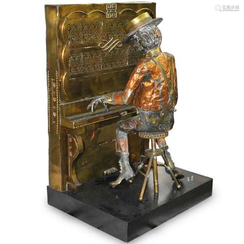 Leonard Bernstein Copper Sculpture