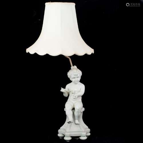 Porcelain Figural Table Lamp