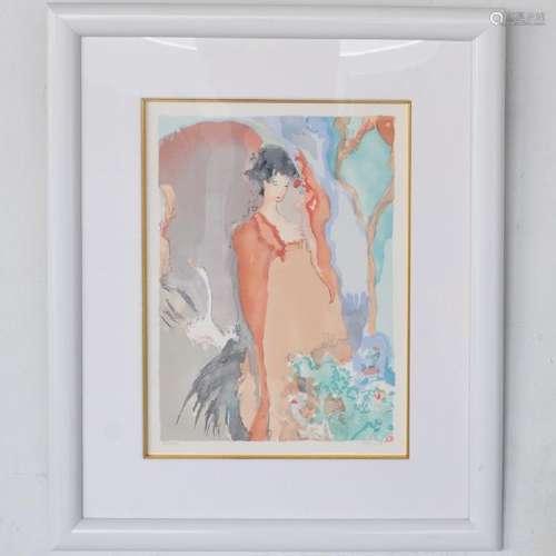 Jane Bazinet Limited Edition Color Serigraph