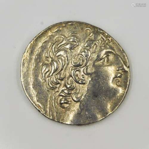 Seleukid Kingdom Antiochus VIII Silver Coin