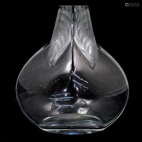 Lalique Crystal Osumi Vase