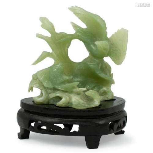 Chinese Serpentine Jade Figurine
