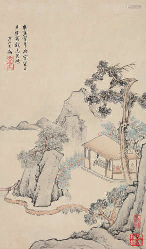文 鼎 1766-1852 石斋图