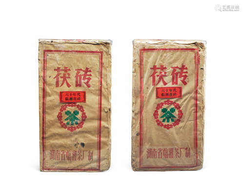 60年代湖南临湘茯砖茶