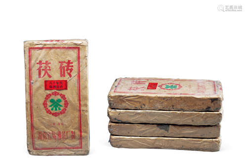 80年代湖南临湘茯砖茶