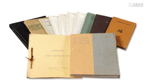 1914-1944年古董商山中商会（YAMANAKA）中国古董拍卖图录12册