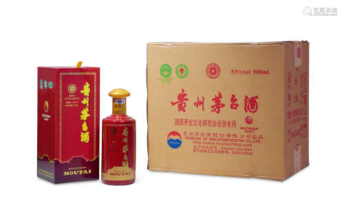 2010年国酒茅台文化研究会会员专用酒（海航专供）（原箱）