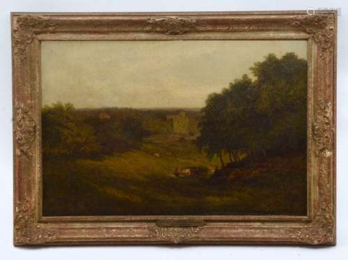 JOHN HOLLAND MENLO CASTLE PAINTING