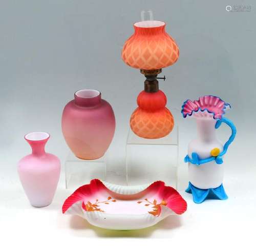 5 PIECE ART GLASS COLLECTION