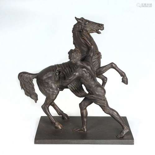 BRONZE MARLEY HORSE