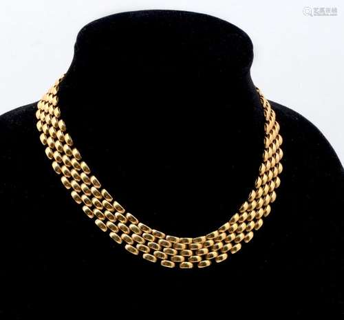 14K ITALIAN GOLD MESH NECKLACE