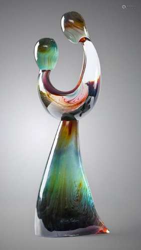 DINO ROSIN SIGNED ART GLASS 