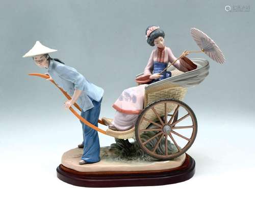 RICKSHAW RIDE LLADRO WITH STAND