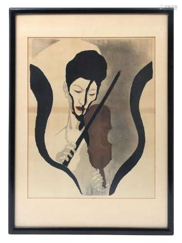 KOSHIRO ONCHI WOODBLOCK VIOLINIST