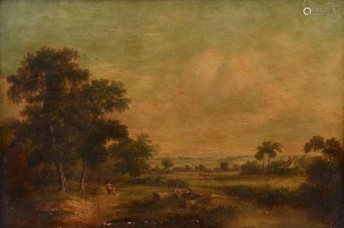 19TH C ENGLISH LANDSCAPE PAINTING