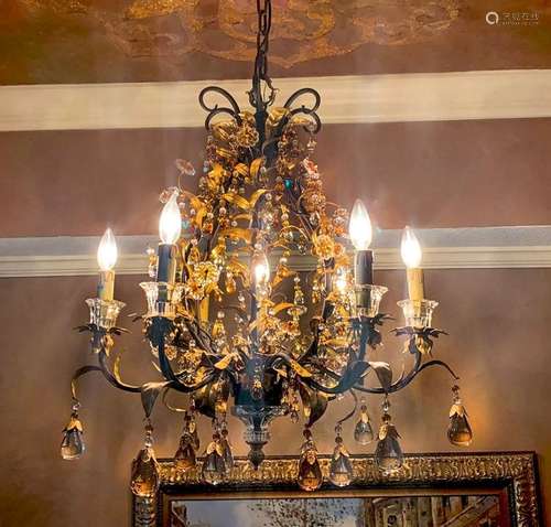 7 LIGHT HALL CHANDELIER