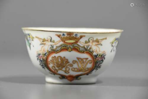 Pochon en porcelaine de chine 18ème siècle